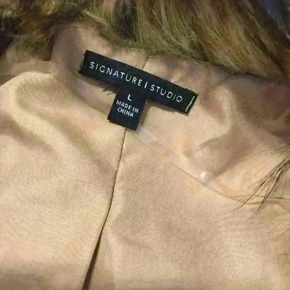 Faux Fur Vest‎ Size L - Picture 2 of 4